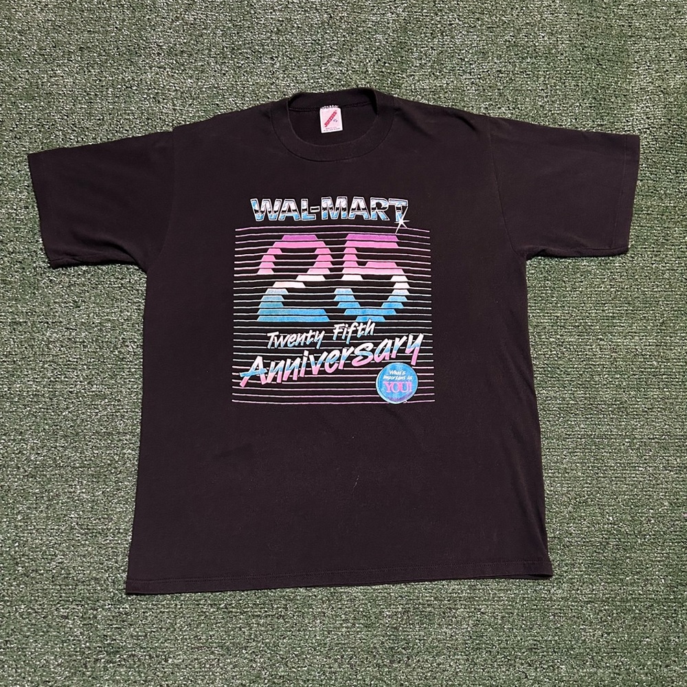 Vintage Walmart 25th Anniversary 1987 T-Shirt Sz XL